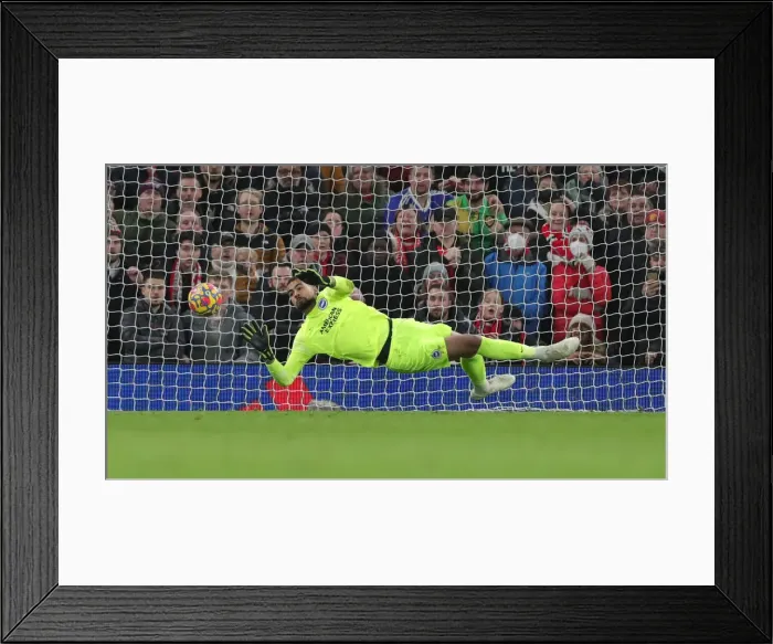 Framed Print : Intense Premier League Clash: Manchester United vs. Brighton and Hove Albion (15FEB22) Framed Print : Intense Premier League Clash: Manchester United vs. Brighton and Hove Albion (15FEB22)