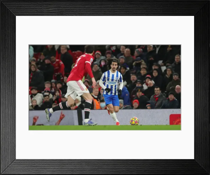 Framed Print : Intense Premier League Clash: Manchester United vs. Brighton and Hove Albion at Old Trafford (15FEB22) Framed Print : Intense Premier League Clash: Manchester United vs. Brighton and Hove Albion at Old Trafford (15FEB22)