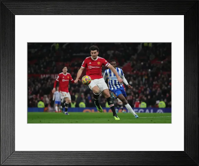 Framed Print : Intense Premier League Clash: Manchester United vs. Brighton & Hove Albion (15Feb22) Framed Print : Intense Premier League Clash: Manchester United vs. Brighton & Hove Albion (15Feb22)