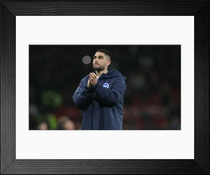 Framed Print : Intense Premier League Clash: Manchester United vs. Brighton and Hove Albion at Old Trafford (15FEB22) Framed Print : Intense Premier League Clash: Manchester United vs. Brighton and Hove Albion at Old Trafford (15FEB22)