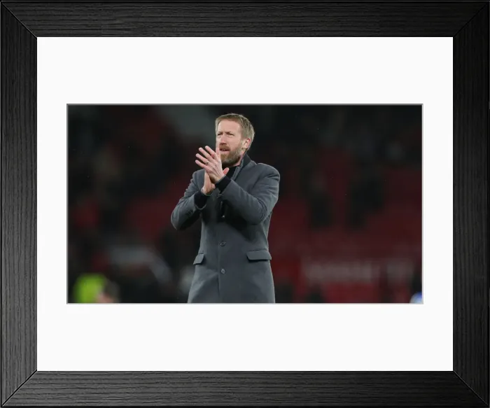 Framed Print : Manchester United vs. Brighton and Hove Albion: Intense Premier League Clash at Old Trafford (15FEB22) Framed Print : Manchester United vs. Brighton and Hove Albion: Intense Premier League Clash at Old Trafford (15FEB22)