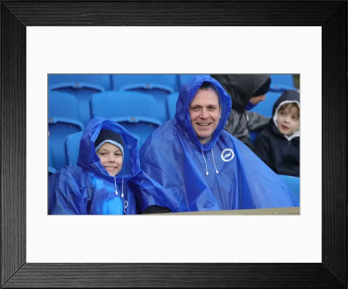 Framed Print : Intense Premier League Clash: Brighton vs. Burnley (19FEB22) Framed Print : Intense Premier League Clash: Brighton vs. Burnley (19FEB22)