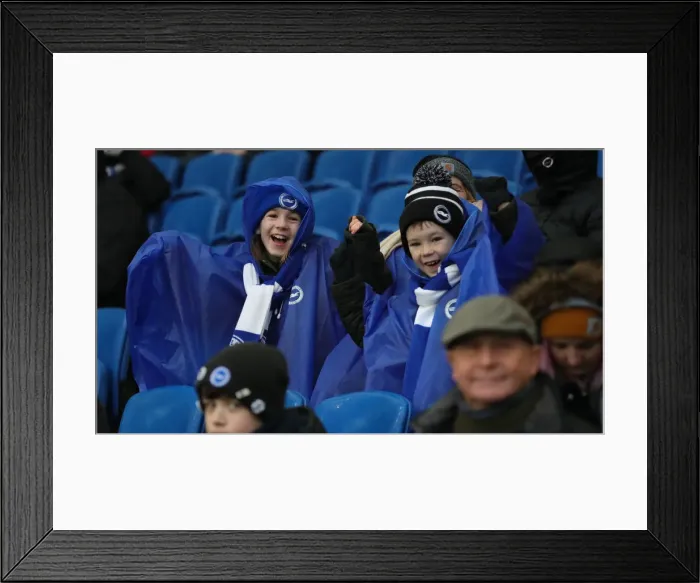 Framed Print : Intense Battle: Brighton vs. Burnley in the Premier League (19FEB22) Framed Print : Intense Battle: Brighton vs. Burnley in the Premier League (19FEB22)