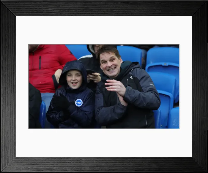 Framed Print : Brighton vs. Burnley: Intense Battle in the Premier League (19FEB22) Framed Print : Brighton vs. Burnley: Intense Battle in the Premier League (19FEB22)
