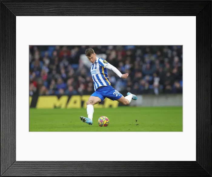 Framed Print : Intense Premier League Showdown: Brighton vs. Burnley (19FEB22) Framed Print : Intense Premier League Showdown: Brighton vs. Burnley (19FEB22)