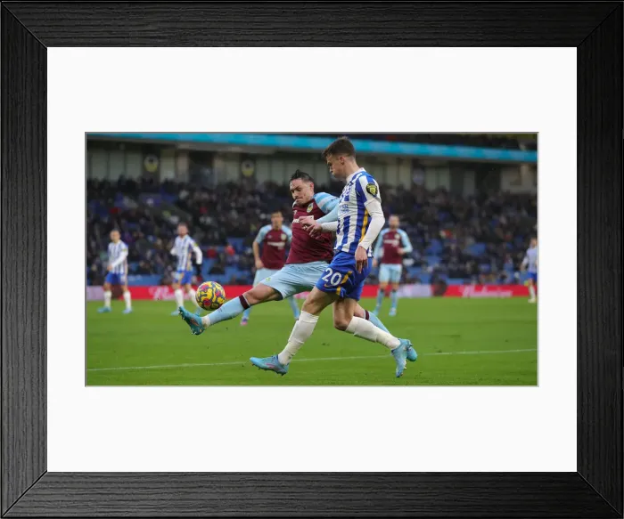 Framed Print : Brighton & Hove Albion vs. Burnley: Intense Premier League Clash at American Express Community Stadium (19FEB22) Framed Print : Brighton & Hove Albion vs. Burnley: Intense Premier League Clash at American Express Community Stadium (19FEB22)