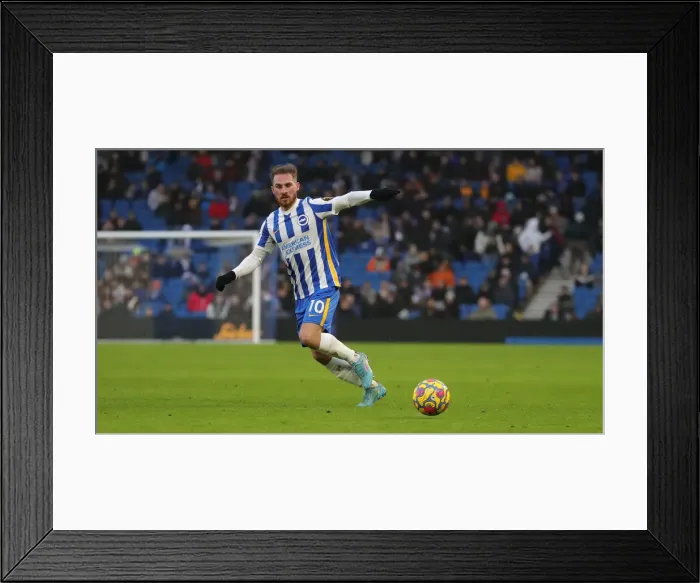 Framed Print : Brighton and Burnley Clash in Premier League Action: 19FEB22 (American Express Community Stadium) Framed Print : Brighton and Burnley Clash in Premier League Action: 19FEB22 (American Express Community Stadium)