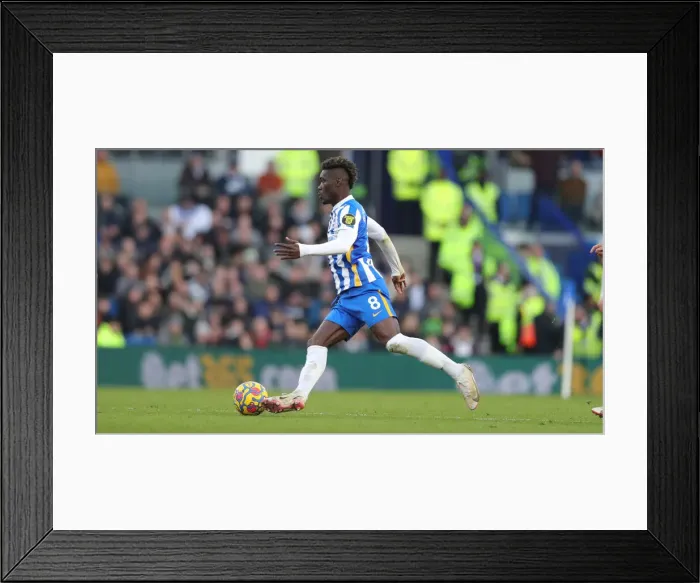 Framed Print : Intense Premier League Clash: Brighton & Hove Albion vs. Aston Villa (26FEB22) Framed Print : Intense Premier League Clash: Brighton & Hove Albion vs. Aston Villa (26FEB22)