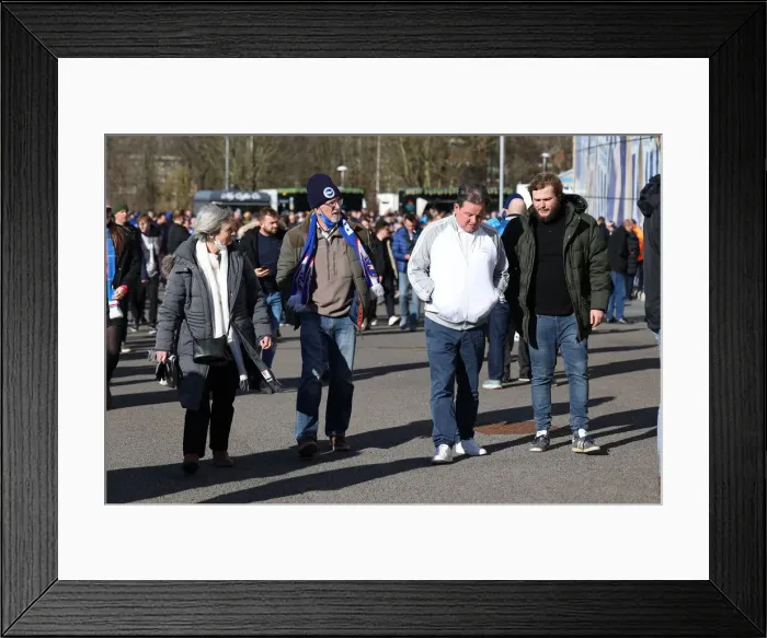 Framed Print : Intense Premier League Clash: Brighton & Hove Albion vs. Aston Villa - 26th February 2022 Framed Print : Intense Premier League Clash: Brighton & Hove Albion vs. Aston Villa - 26th February 2022
