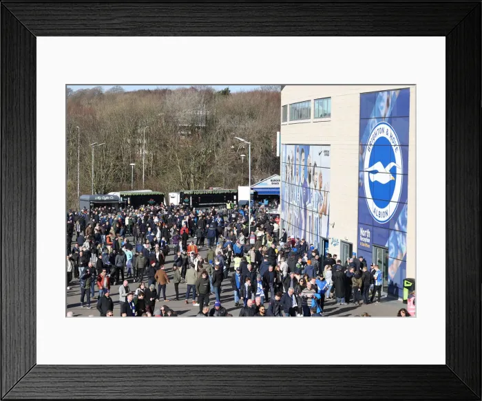 Framed Print : Intense Premier League Showdown: Brighton & Hove Albion vs. Aston Villa - 26th February 2022 Framed Print : Intense Premier League Showdown: Brighton & Hove Albion vs. Aston Villa - 26th February 2022