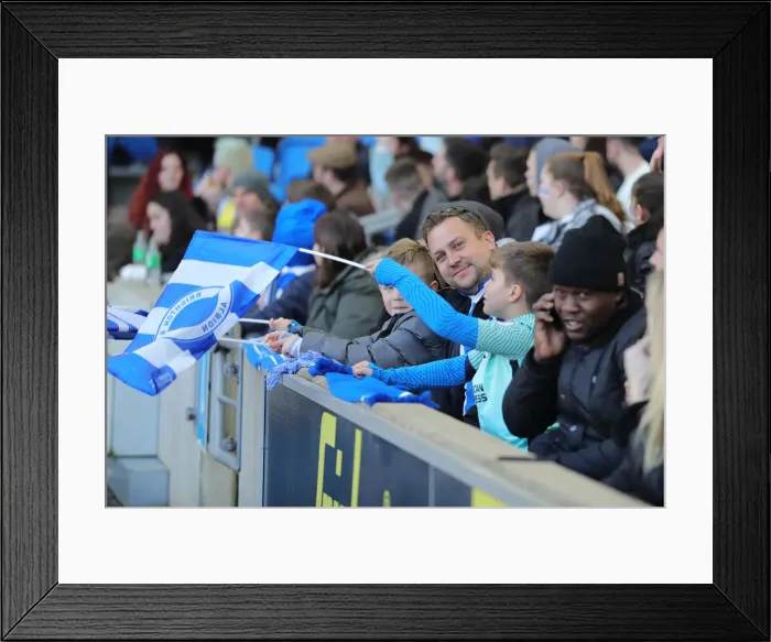 Framed Print : Intense Premier League Clash: Brighton & Hove Albion vs. Aston Villa (26FEB22) Framed Print : Intense Premier League Clash: Brighton & Hove Albion vs. Aston Villa (26FEB22)