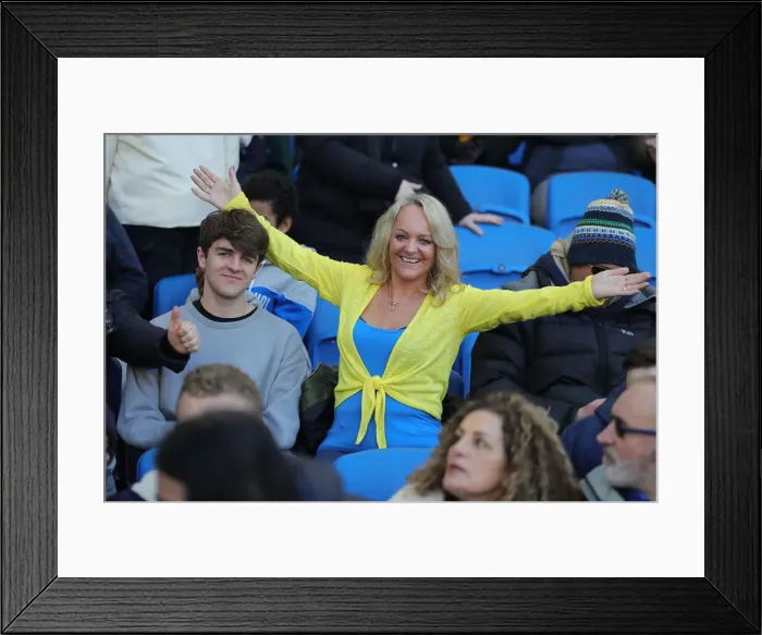 Framed Print : Intense Premier League Clash: Brighton & Hove Albion vs. Aston Villa (26FEB22) Framed Print : Intense Premier League Clash: Brighton & Hove Albion vs. Aston Villa (26FEB22)