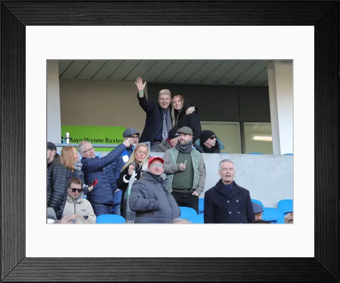 Framed Print : Brighton vs. Aston Villa: A Tight Premier League Battle (26Feb22)