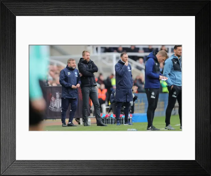 Framed Print : Premier League Battle: Newcastle United vs. Brighton and Hove Albion (5th March 2022) Framed Print : Premier League Battle: Newcastle United vs. Brighton and Hove Albion (5th March 2022)
