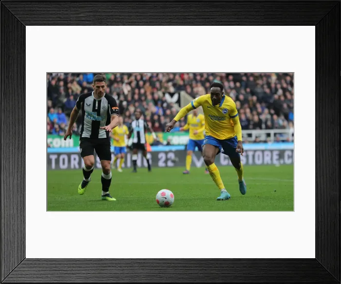 Framed Print : Premier League Showdown: Newcastle United vs. Brighton and Hove Albion (5th March 2022) Framed Print : Premier League Showdown: Newcastle United vs. Brighton and Hove Albion (5th March 2022)