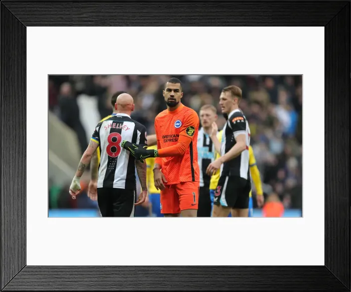 Framed Print : Brighton and Hove Albion vs. Newcastle United: Premier League Battle at St. James Park (05MAR22) Framed Print : Brighton and Hove Albion vs. Newcastle United: Premier League Battle at St. James Park (05MAR22)