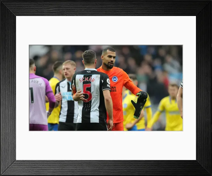 Framed Print : 5th March 2022: Premier League Clash - Newcastle United vs. Brighton and Hove Albion (0-0) Framed Print : 5th March 2022: Premier League Clash - Newcastle United vs. Brighton and Hove Albion (0-0)