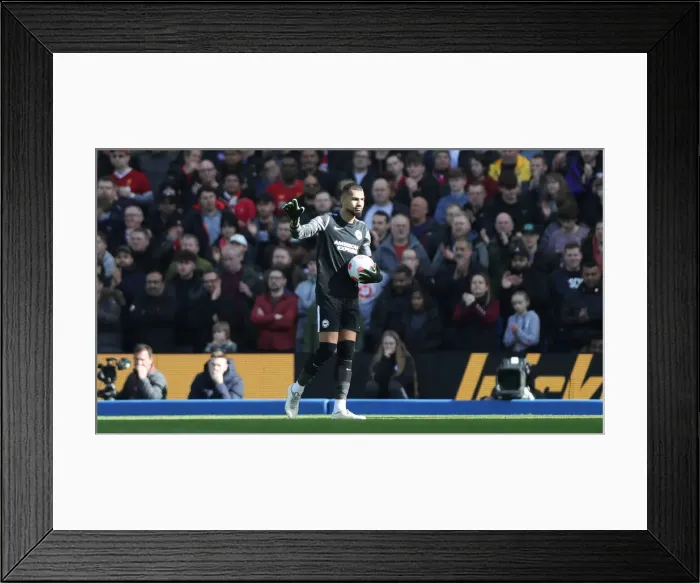 Framed Print : Intense Premier League Clash: Brighton & Hove Albion vs. Liverpool (12MAR22) Framed Print : Intense Premier League Clash: Brighton & Hove Albion vs. Liverpool (12MAR22)