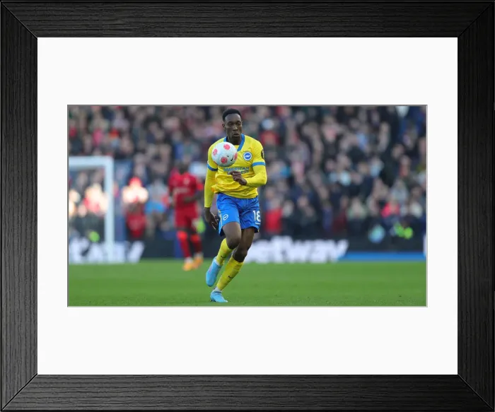 Framed Print : Intense Premier League Clash: Brighton & Hove Albion vs. Liverpool (12MAR22) Framed Print : Intense Premier League Clash: Brighton & Hove Albion vs. Liverpool (12MAR22)