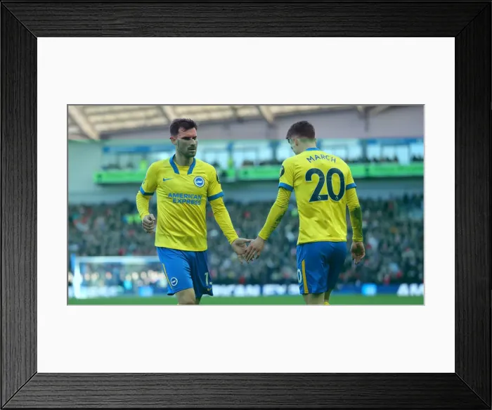 Framed Print : Intense Premier League Showdown: Brighton & Hove Albion vs. Liverpool (12.03.22) Framed Print : Intense Premier League Showdown: Brighton & Hove Albion vs. Liverpool (12.03.22)