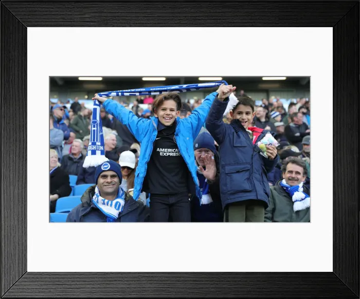 Framed Print : Intense Premier League Showdown: Brighton & Hove Albion vs. Liverpool (12.03.22)