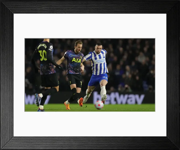 Framed Print : March Madness: Brighton and Hove Albion vs. Tottenham Hotspur Clash in the Premier League (16MAR22) Framed Print : March Madness: Brighton and Hove Albion vs. Tottenham Hotspur Clash in the Premier League (16MAR22)