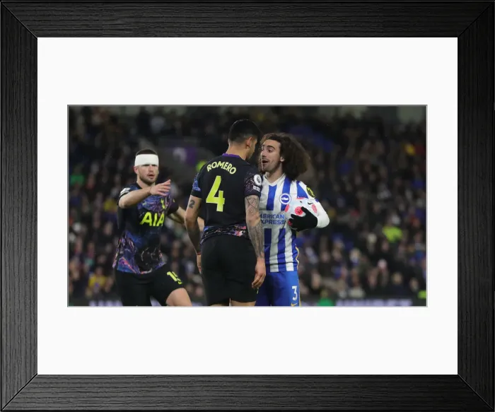 Framed Print : Premier League Showdown: Brighton & Hove Albion vs. Tottenham Hotspur (16MAR22) Framed Print : Premier League Showdown: Brighton & Hove Albion vs. Tottenham Hotspur (16MAR22)