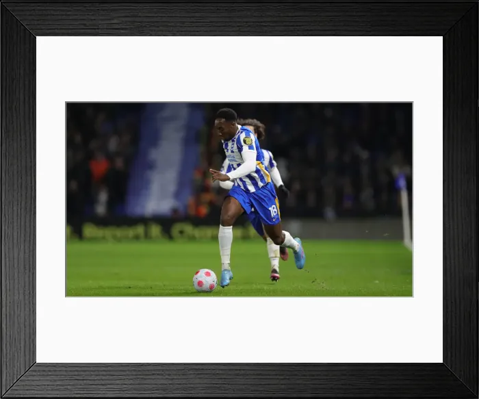Framed Print : Premier League Clash: Brighton and Hove Albion vs. Tottenham Hotspur (16MAR22) Framed Print : Premier League Clash: Brighton and Hove Albion vs. Tottenham Hotspur (16MAR22)