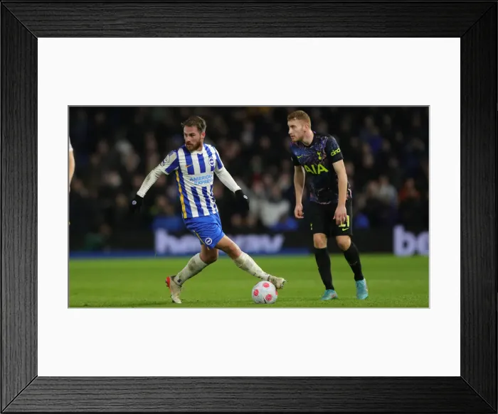 Framed Print : Premier League Clash: Brighton & Hove Albion vs. Tottenham Hotspur (16MAR22) Framed Print : Premier League Clash: Brighton & Hove Albion vs. Tottenham Hotspur (16MAR22)