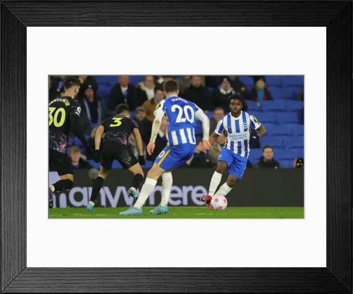 Framed Print : Premier League Showdown: Brighton & Hove Albion vs. Tottenham Hotspur (16MAR22) Framed Print : Premier League Showdown: Brighton & Hove Albion vs. Tottenham Hotspur (16MAR22)