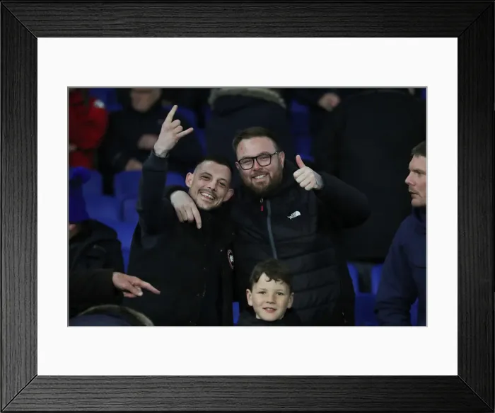 Framed Print : Intense Premier League Clash: Brighton & Hove Albion vs. Tottenham Hotspur (16 March 2022)