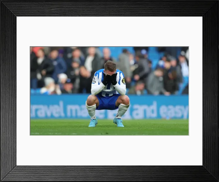 Framed Print : Brighton and Hove Albion v Norwich City Premier League 02APR22 Framed Print : Brighton and Hove Albion v Norwich City Premier League 02APR22