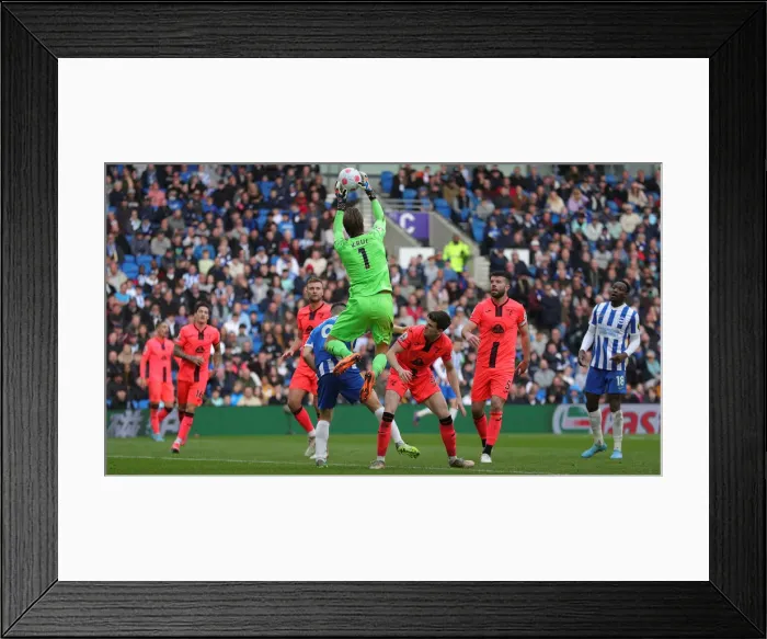 Framed Print : Intense Premier League Clash: Brighton & Hove Albion vs. Norwich City (02APR22) Framed Print : Intense Premier League Clash: Brighton & Hove Albion vs. Norwich City (02APR22)