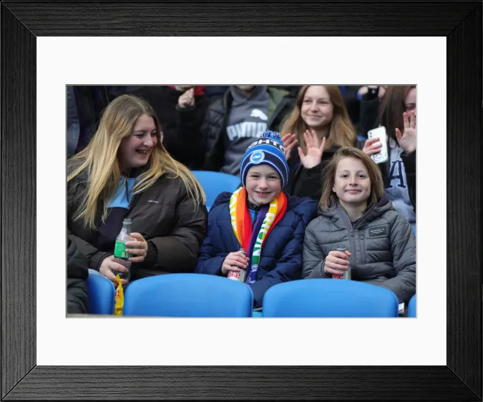 Framed Print : Intense Premier League Clash: Brighton & Hove Albion vs. Norwich City (02APR22) Framed Print : Intense Premier League Clash: Brighton & Hove Albion vs. Norwich City (02APR22)