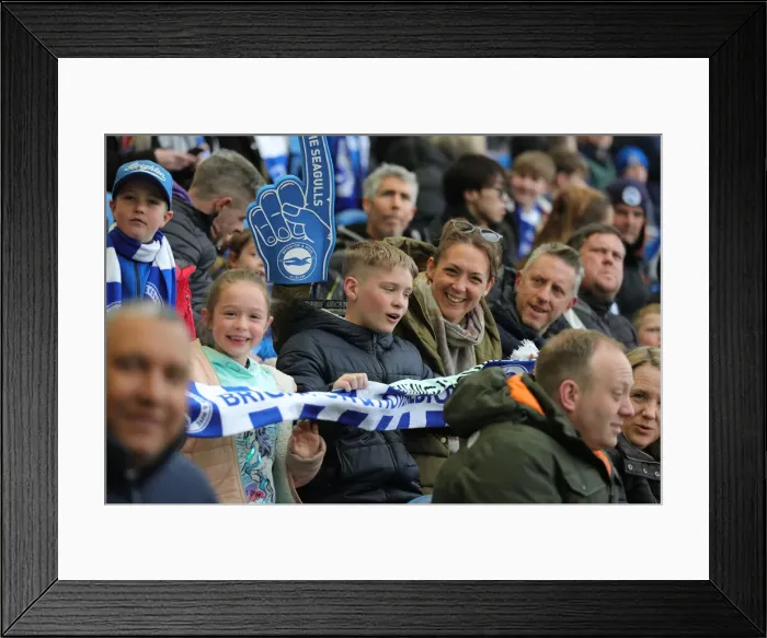 Framed Print : Intense Premier League Clash: Brighton & Hove Albion vs. Norwich City (02APR22) Framed Print : Intense Premier League Clash: Brighton & Hove Albion vs. Norwich City (02APR22)