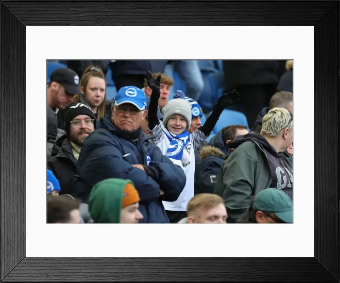 Framed Print : Intense Premier League Clash: Brighton & Hove Albion vs. Norwich City (02APR22) Framed Print : Intense Premier League Clash: Brighton & Hove Albion vs. Norwich City (02APR22)