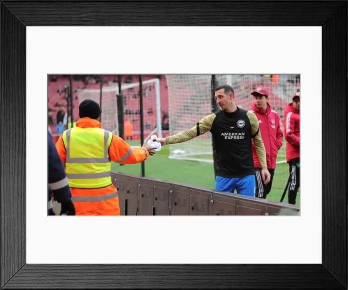 Framed Print : Intense Premier League Showdown: Arsenal vs. Brighton & Hove Albion (09APR22) - Battle at the Emirates Framed Print : Intense Premier League Showdown: Arsenal vs. Brighton & Hove Albion (09APR22) - Battle at the Emirates