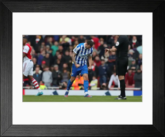 Framed Print : Intense Premier League Showdown: Arsenal vs. Brighton & Hove Albion (09APR22) - Battle at the Emirates Framed Print : Intense Premier League Showdown: Arsenal vs. Brighton & Hove Albion (09APR22) - Battle at the Emirates