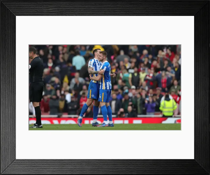 Framed Print : Intense Premier League Showdown: Arsenal vs. Brighton & Hove Albion (09APR22) - Battle at the Emirates Framed Print : Intense Premier League Showdown: Arsenal vs. Brighton & Hove Albion (09APR22) - Battle at the Emirates