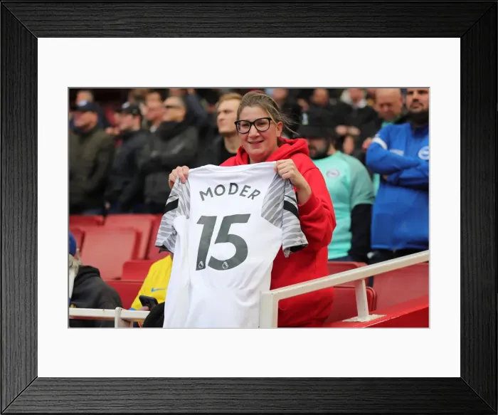 Framed Print : Intense Premier League Showdown: Arsenal vs. Brighton & Hove Albion (09APR22) - Battle at the Emirates Framed Print : Intense Premier League Showdown: Arsenal vs. Brighton & Hove Albion (09APR22) - Battle at the Emirates