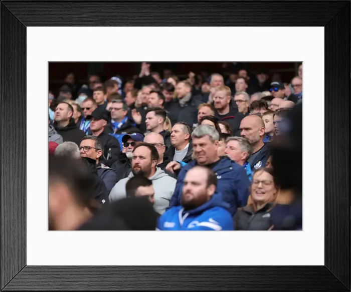 Framed Print : Intense Premier League Showdown: Arsenal vs. Brighton & Hove Albion (09APR22) - Battle at the Emirates