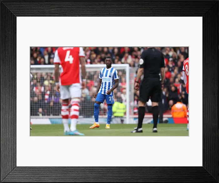 Framed Print : Intense Premier League Showdown: Arsenal vs. Brighton & Hove Albion (09APR22) - Battle at the Emirates Framed Print : Intense Premier League Showdown: Arsenal vs. Brighton & Hove Albion (09APR22) - Battle at the Emirates