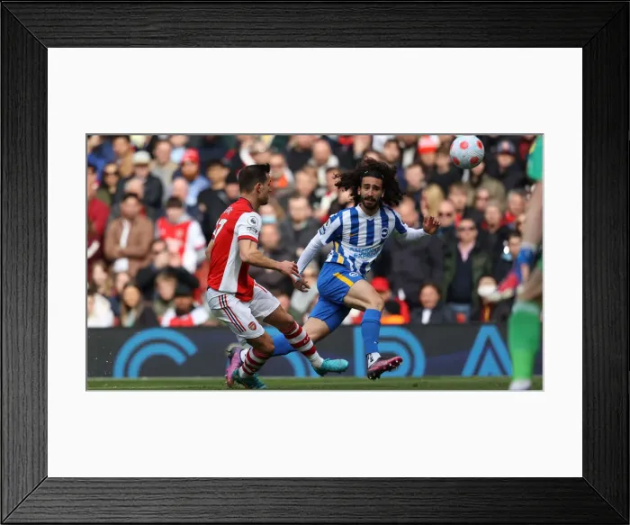 Framed Print : Intense Premier League Showdown: Arsenal vs. Brighton & Hove Albion (09APR22) - Battle at the Emirates Framed Print : Intense Premier League Showdown: Arsenal vs. Brighton & Hove Albion (09APR22) - Battle at the Emirates