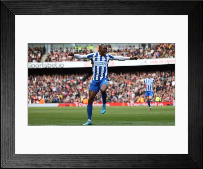 Framed Print : Intense Premier League Showdown: Arsenal vs. Brighton & Hove Albion (09APR22) - Battle at the Emirates Framed Print : Intense Premier League Showdown: Arsenal vs. Brighton & Hove Albion (09APR22) - Battle at the Emirates