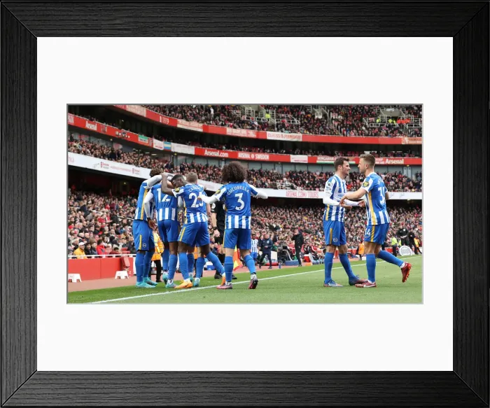 Framed Print : Premier League Showdown: Arsenal vs. Brighton & Hove Albion at Emirates Stadium (09APR22) Framed Print : Premier League Showdown: Arsenal vs. Brighton & Hove Albion at Emirates Stadium (09APR22)
