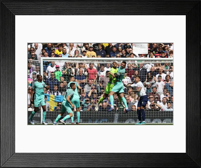 Framed Print : Intense Premier League Clash: Tottenham Hotspur vs. Brighton and Hove Albion (16APR22)