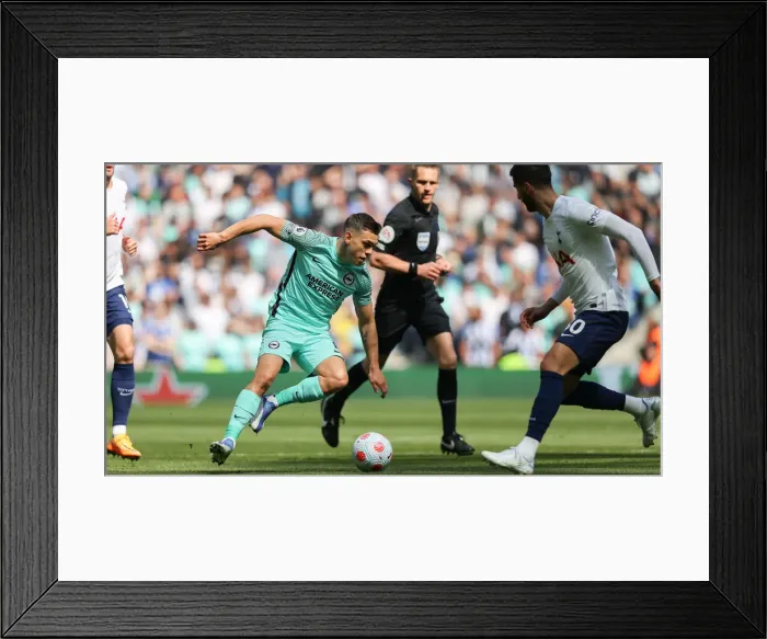 Framed Print : Intense Premier League Showdown: Tottenham Hotspur vs. Brighton and Hove Albion (16APR22) Framed Print : Intense Premier League Showdown: Tottenham Hotspur vs. Brighton and Hove Albion (16APR22)