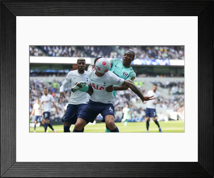 Framed Print : 16APR22: Premier League Battle - Tottenham Hotspur vs. Brighton and Hove Albion Framed Print : 16APR22: Premier League Battle - Tottenham Hotspur vs. Brighton and Hove Albion