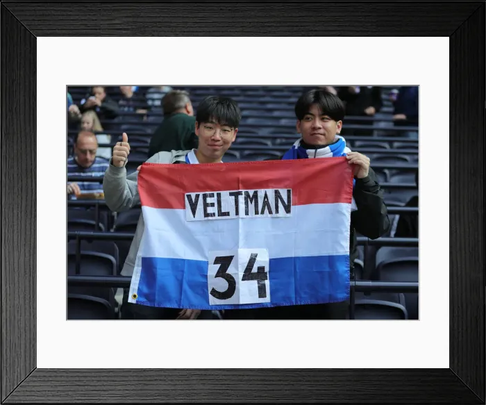 Framed Print : Clash at White Hart Lane: Tottenham Hotspur vs. Brighton & Hove Albion (16APR22)