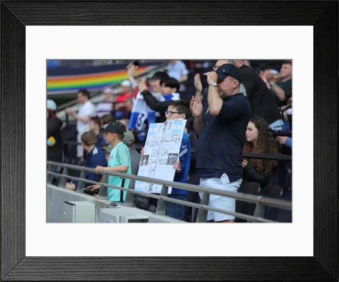 Framed Print : Clash at White Hart Lane: Tottenham Hotspur vs. Brighton & Hove Albion (16APR22) Framed Print : Clash at White Hart Lane: Tottenham Hotspur vs. Brighton & Hove Albion (16APR22)